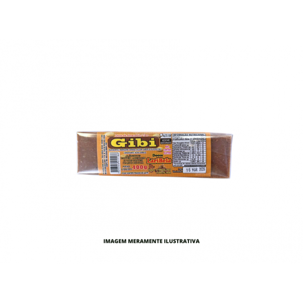 DOCE - LARIBELA - 400g BARRA PACOCA LISA